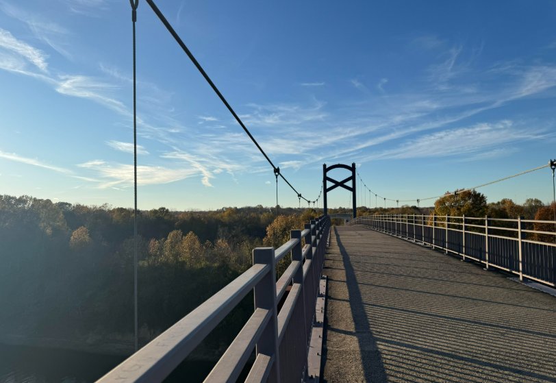 Indiana Riverfront Sunset Walk