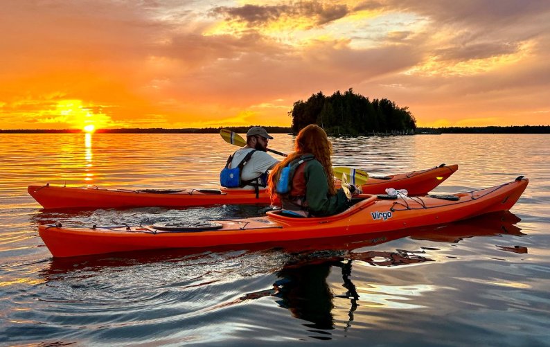 Lake Kayak & Sunset